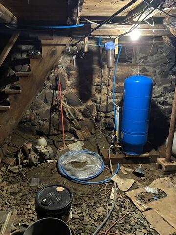Damp Crawl Space