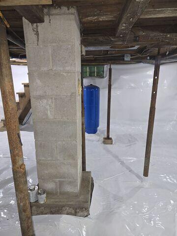 Crawl Space Encapsulated with CleanSpace