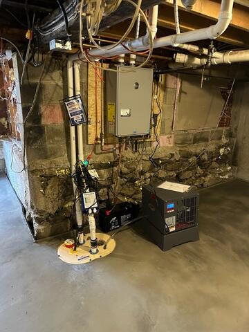 New Slab Floor, WaterGuard, TripleSafe Sump & SaniDry Sedona