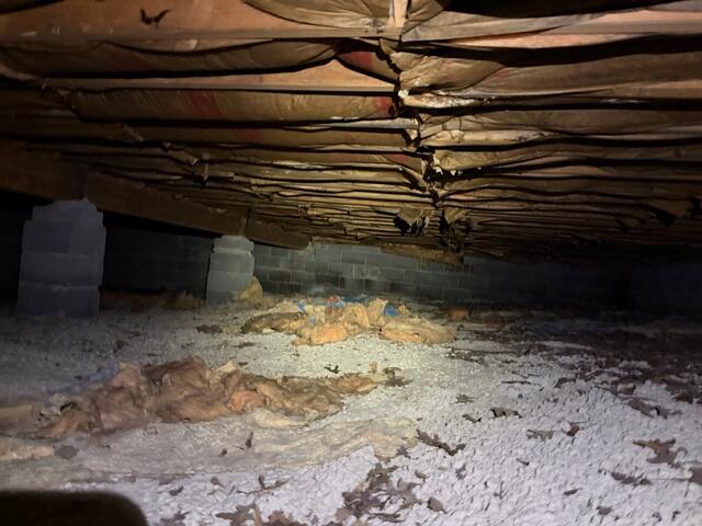 Wet Crawl Space