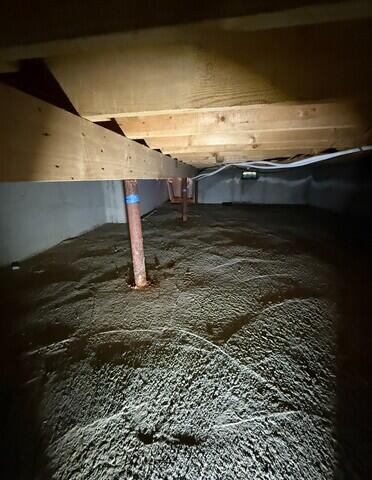 Old Rusted Lally Columns