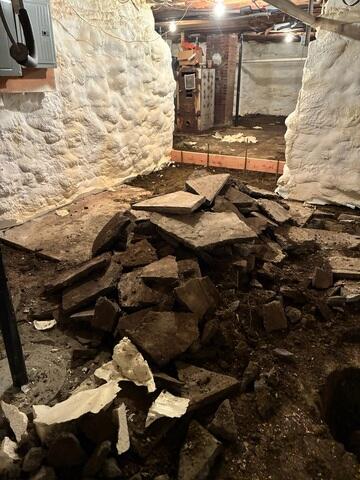 Unsafe Basement Floors