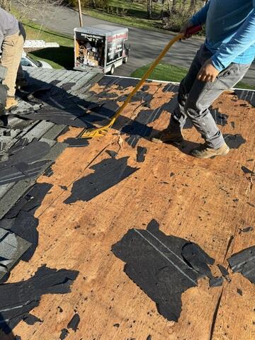 The Decking Is Exposed