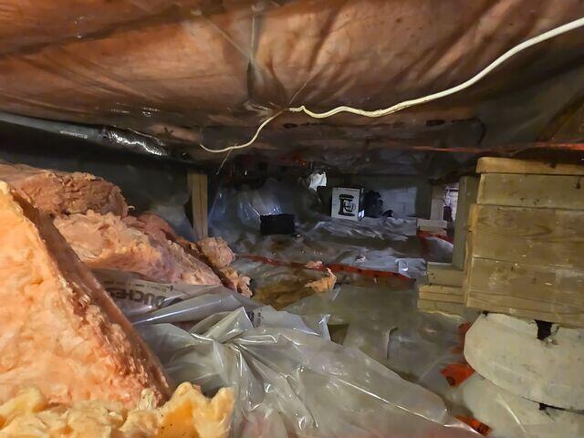 Vide sanitaire avant intervention