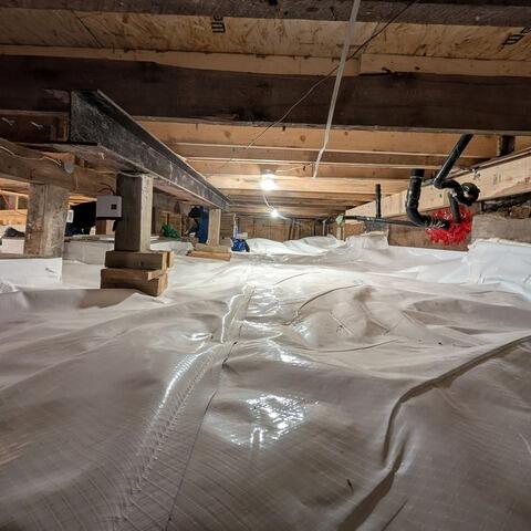 Barrière étanche contre l'humidité