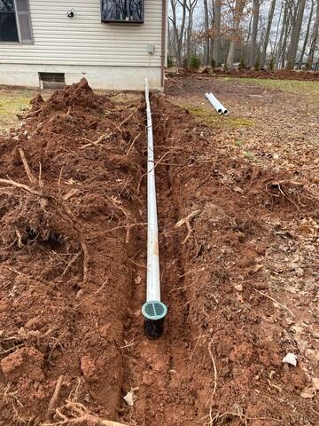 Discharge Line Installation