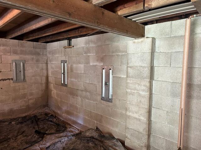 After Geolock Wall Anchor Installation