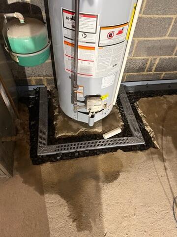 Installing TrenchDrain System