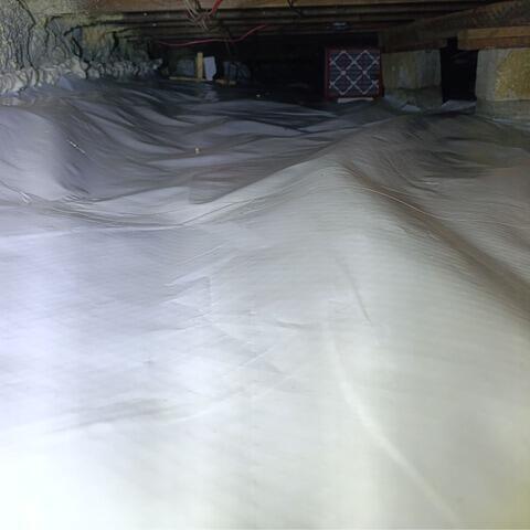 CleanSpace® Vapor Barrier Installation