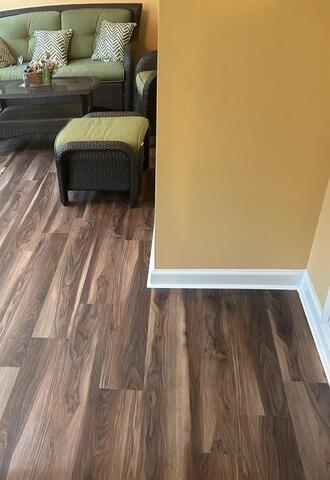 Restored Interior After Water Damage Repairs