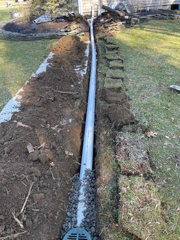 Discharge Line Installation