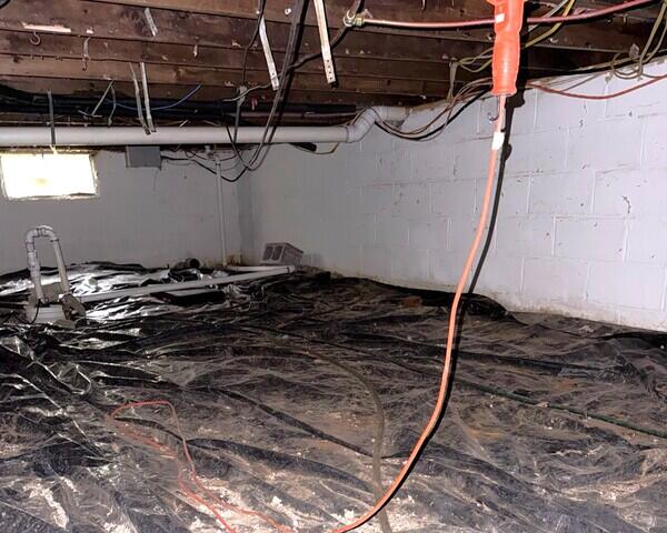 A Dirt Filled, Nasty Crawl Space
