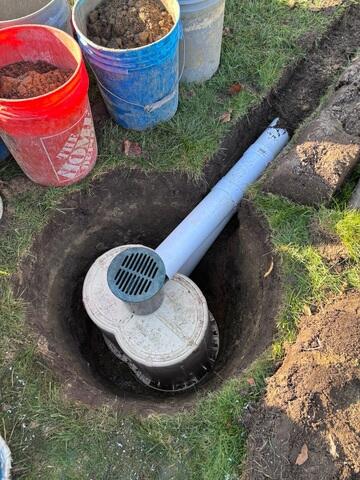 Discharge Line Installation