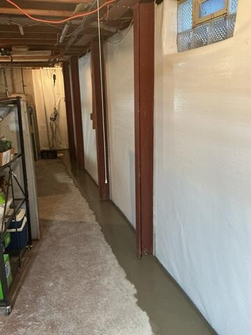 I-Beams Installed On Bowing Wall