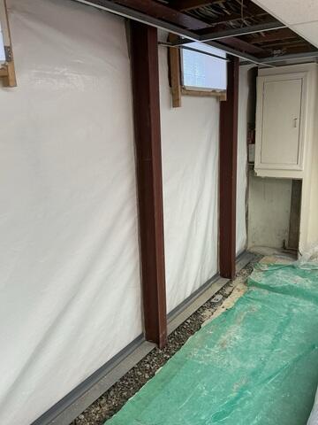 Interior Drainage System Added