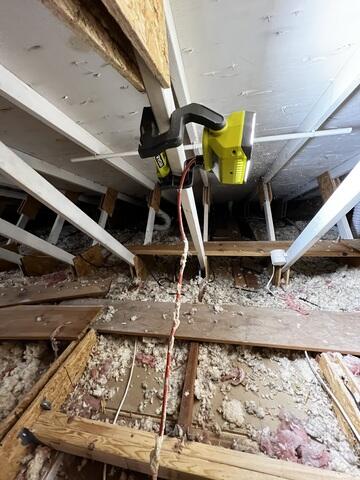 Sparse, Rotted Insulation