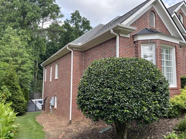 Assesing the next steps of the gutter removal and install