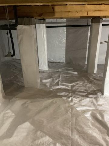 A Crawl Space CleanSpace Encapsulation