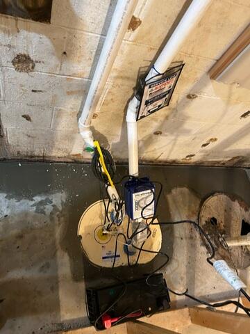 TripleSafe Sump Pump Install Complete