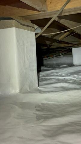 Concrete Piers Can Form Condensation