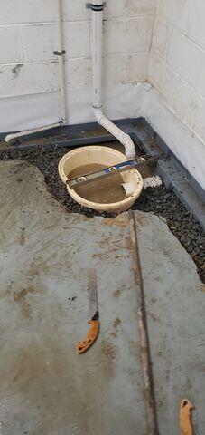 Sump Pump Installation