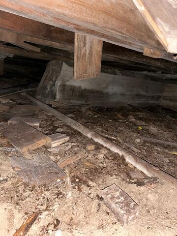 Crawl Space Moisture Intrusion