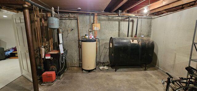 Wet Unfinished Section of Basement