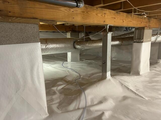 Crawl Space Sealed