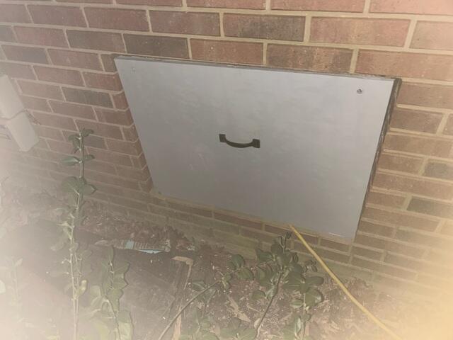 New Crawl Space Door