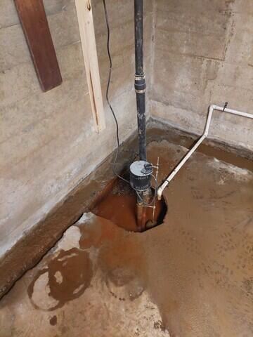 Before- TripleSafe and SuperSump