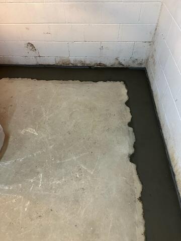 Interior Water Drainage