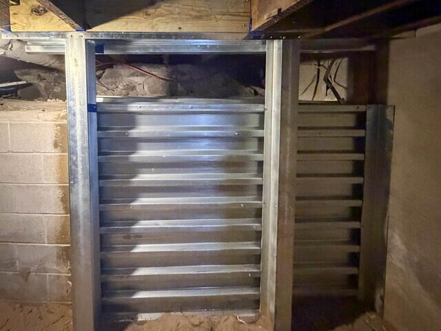 After Coggon, IA Wall Restoration