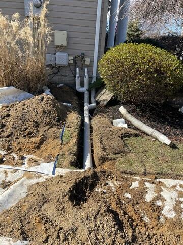 Discharge Line Installation