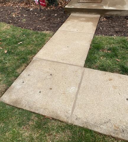 Concrete Repair: Level and Clean Look