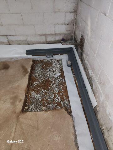 WaterGuard Drainage System Installation Process