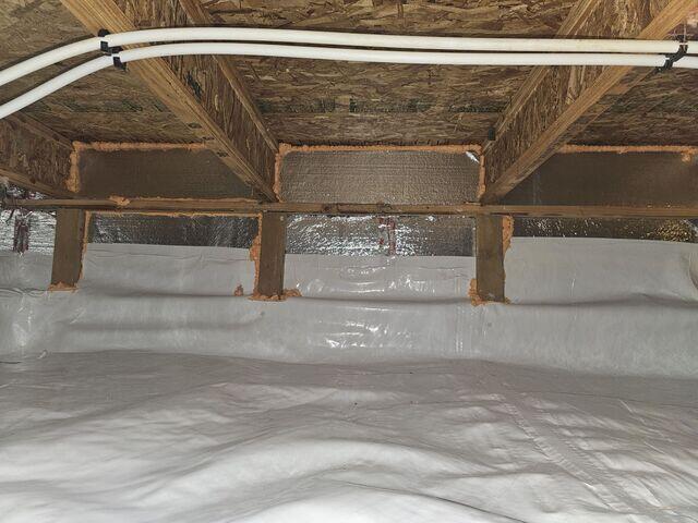 After Insulation - SilverGlo© and CleanSpace©