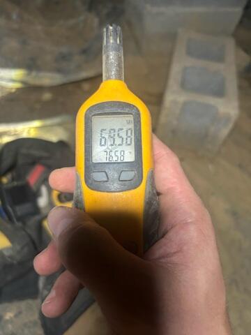 High Moisture Levels