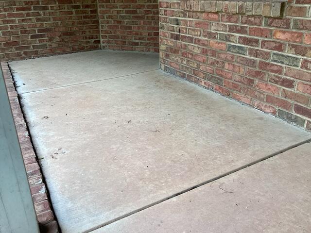 Settling Porch Along Outer Edges