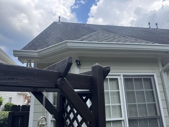 Back of house new gutters