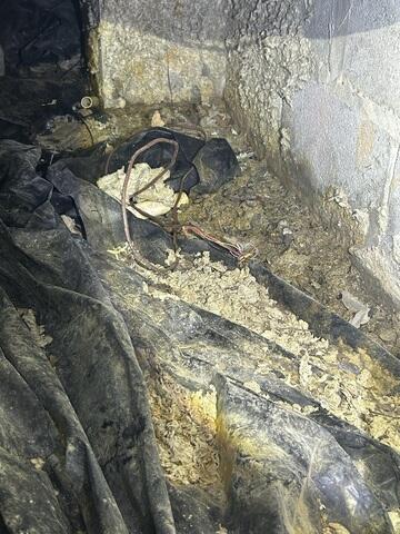 Crawl Space During Inspection