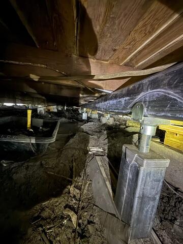 Complete Crawl Space Stabilization