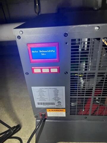 SaniDry Sedona Dehumidifier