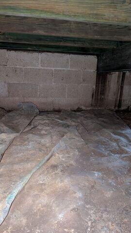 Unstable Crawlspace Foundation Wall