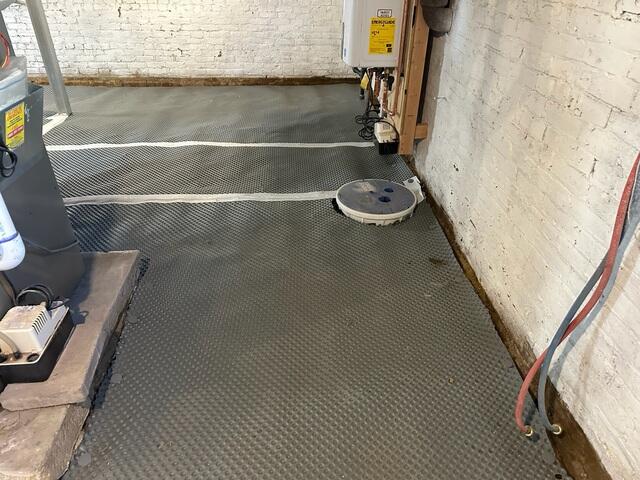 Dry And Stable Crawl Space