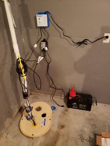 SuperSump Plus Pump with Battery Backup