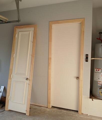 Door and Trim Replacement After Water Damage in Allen, TX