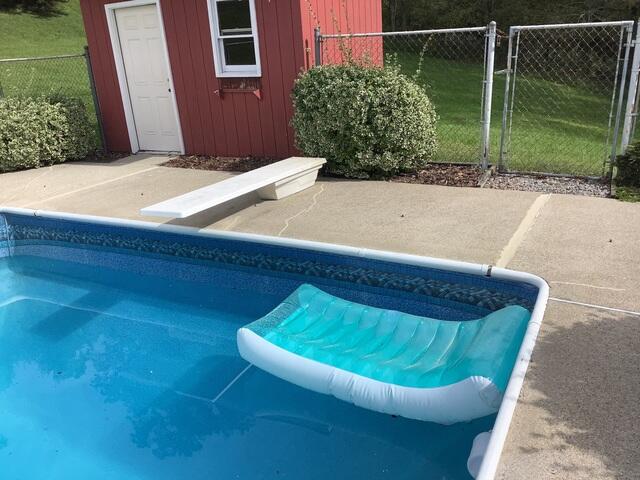 Sealed Concrete Pool Deck