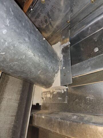 After Installation - EverBrace Installs Around Obstacles / Vents