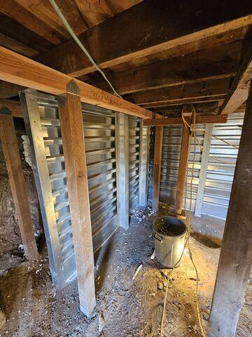 After Installation - EverBrace Wall Restoration System