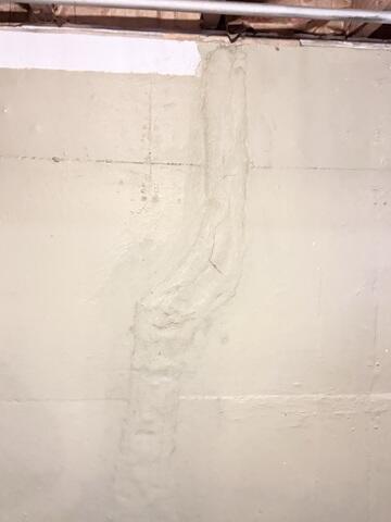 Cracked and Bubbling Wall